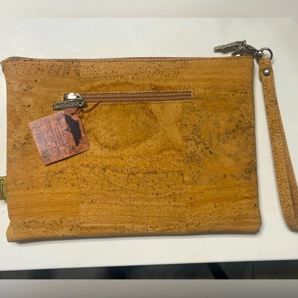 Maos de Cortica wristlet by Paula Guimaraes “The Cork Lady”